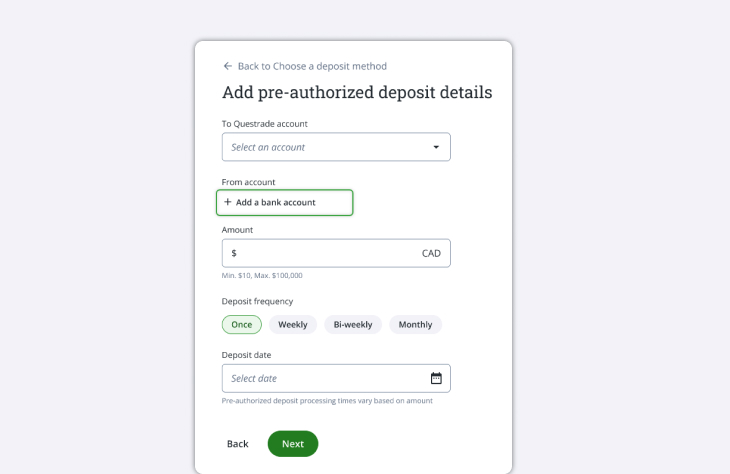 CP New accounts completion