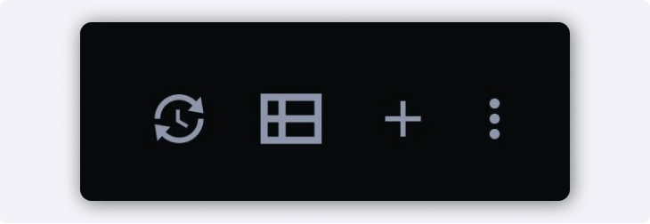 Watchlist buttons streaming