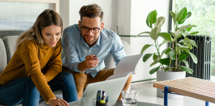 A couple opening a cash account