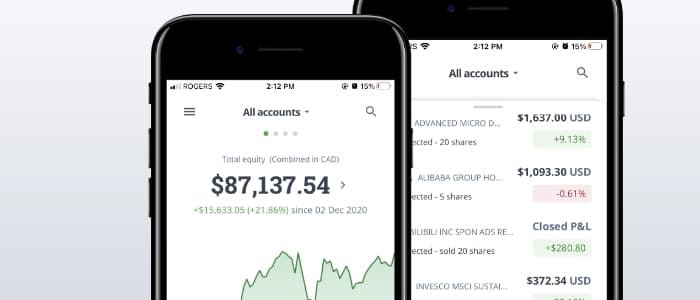 Questrade Mobile screenshot